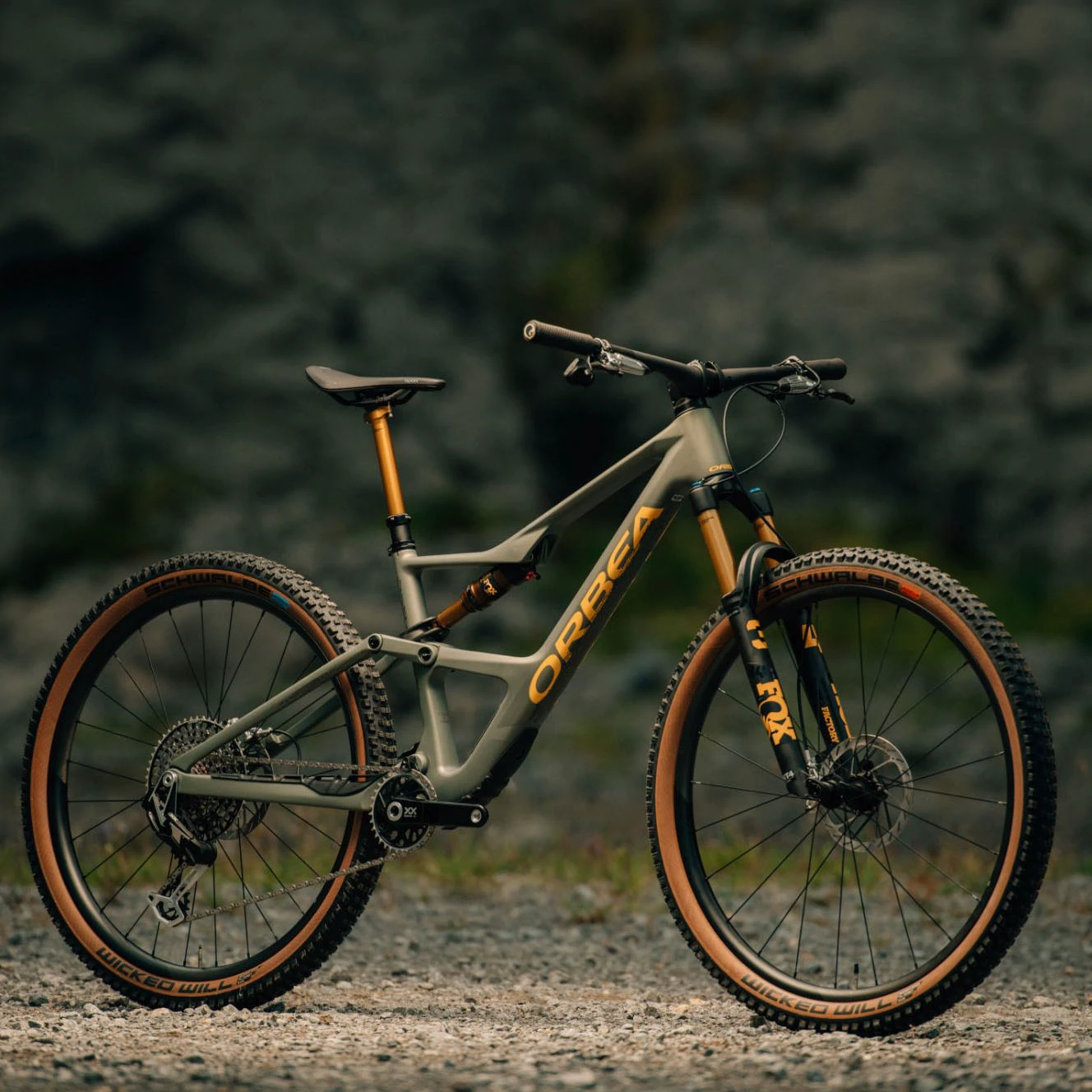 2. Orbea OCCAM M10 Black Matt - măsura S - bicicletă MTB Trail full suspension