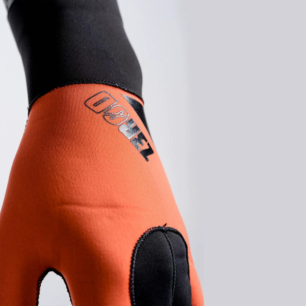 3. Z3R0D - Manusi inot neopren NEO gloves - portocaliu negru