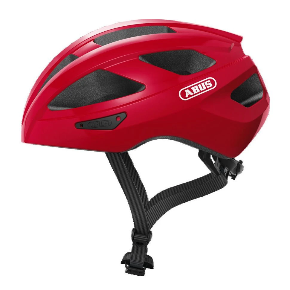 1. Abus - casca ciclism copii Macator helmet - rosu intens