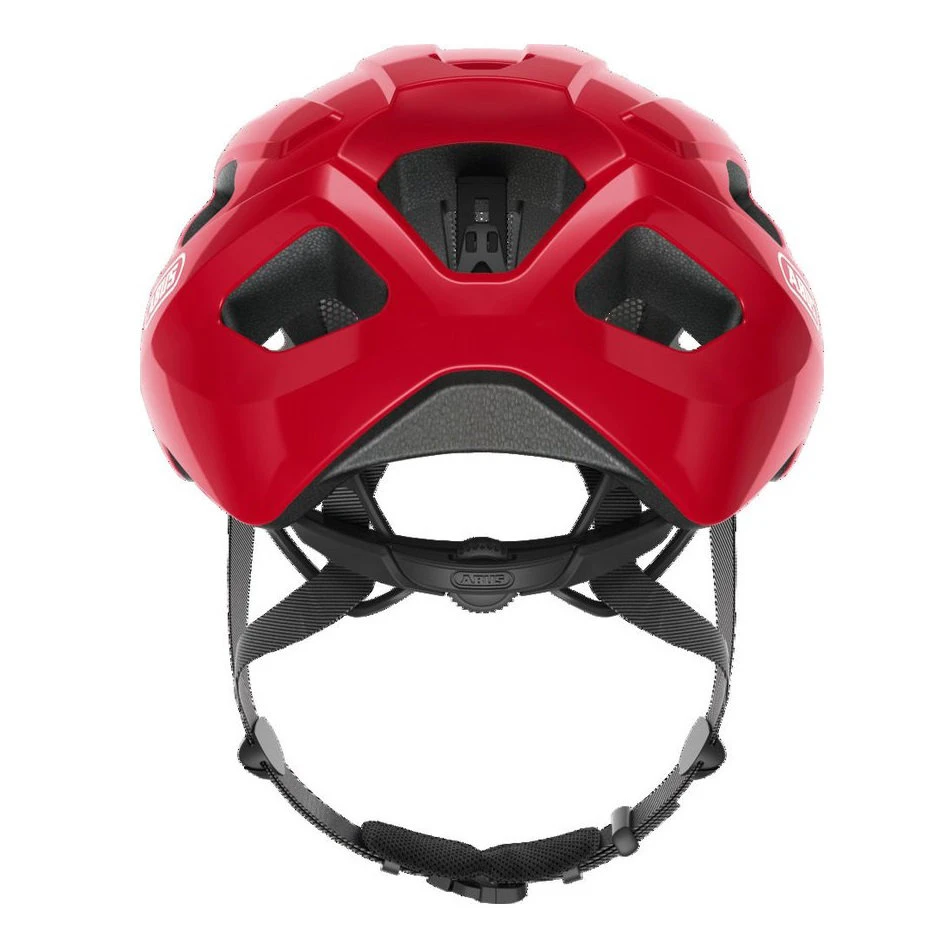 8. Abus - casca ciclism copii Macator helmet - rosu intens
