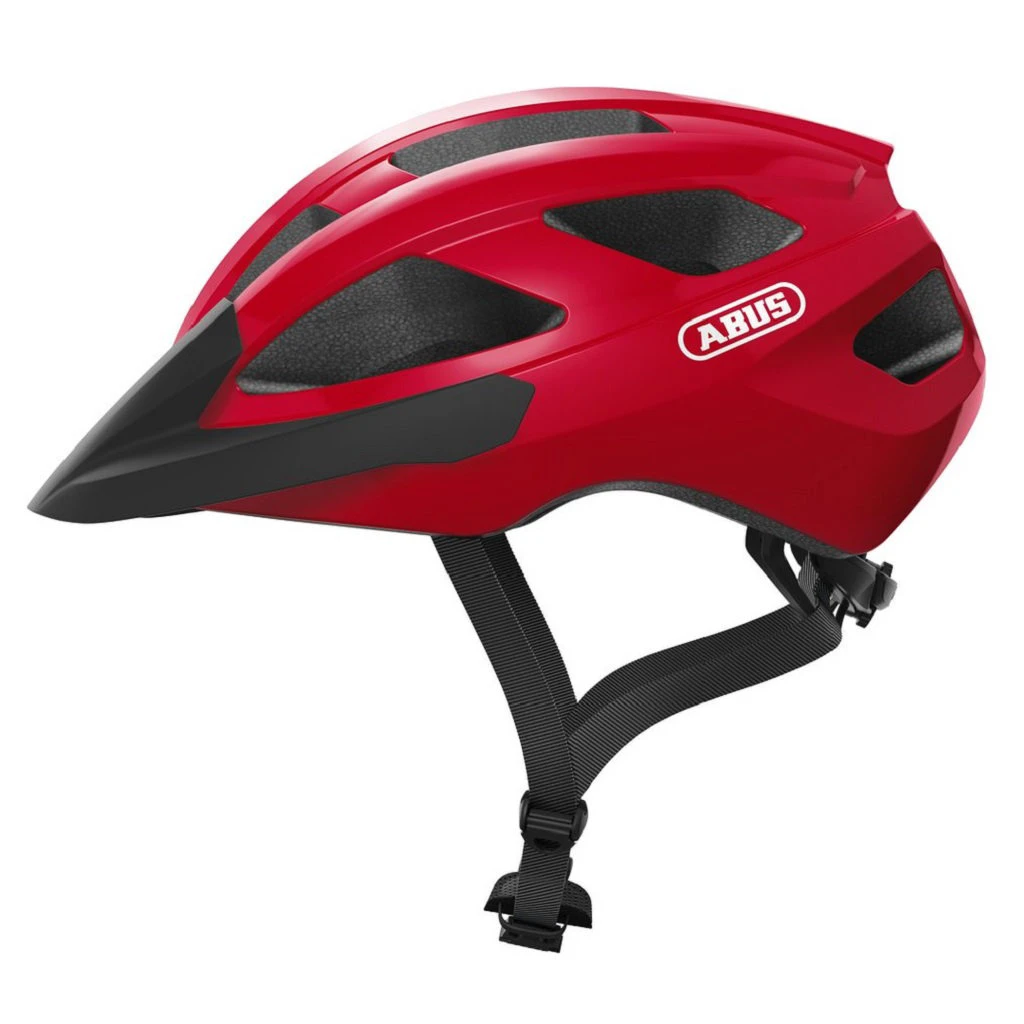 5. Abus - casca ciclism copii Macator helmet - rosu intens