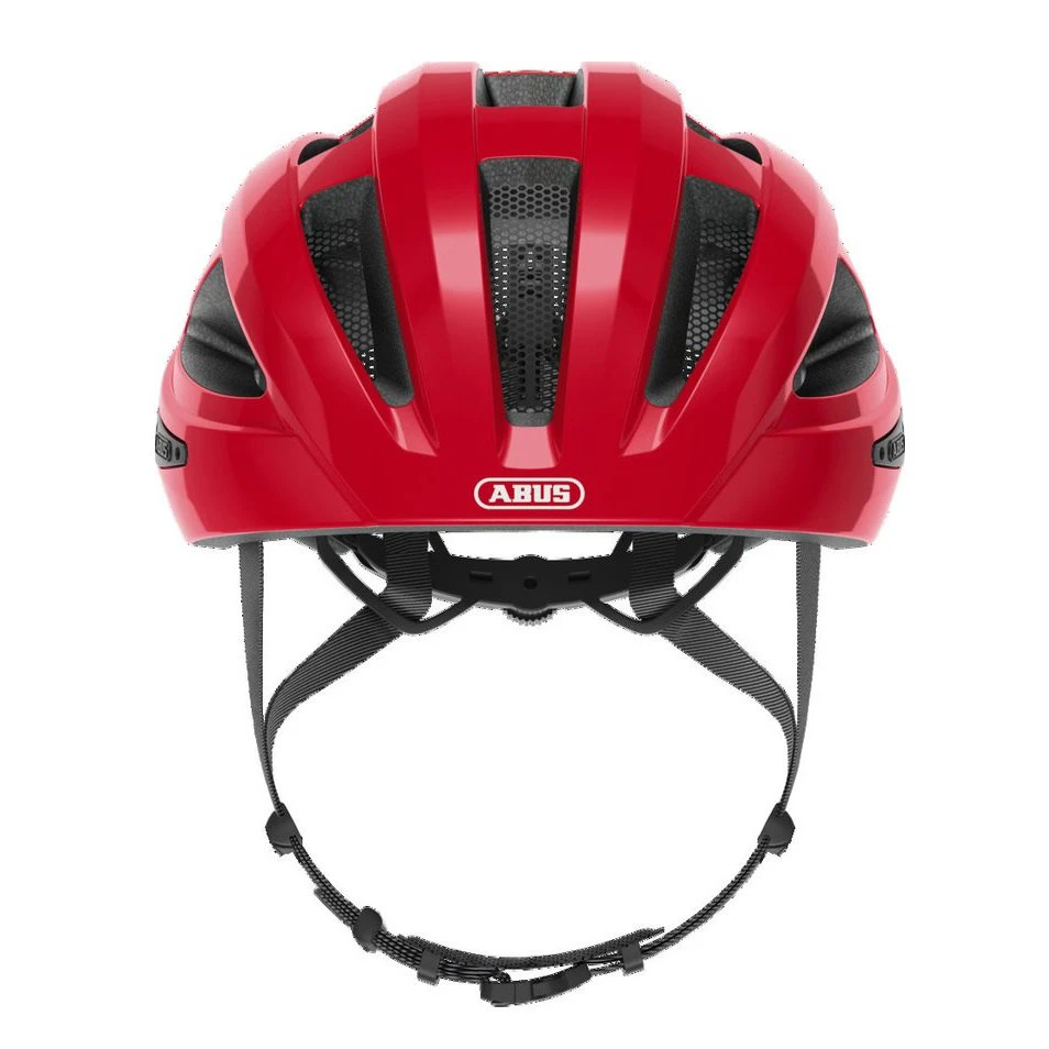 9. Abus - casca ciclism copii Macator helmet - rosu intens