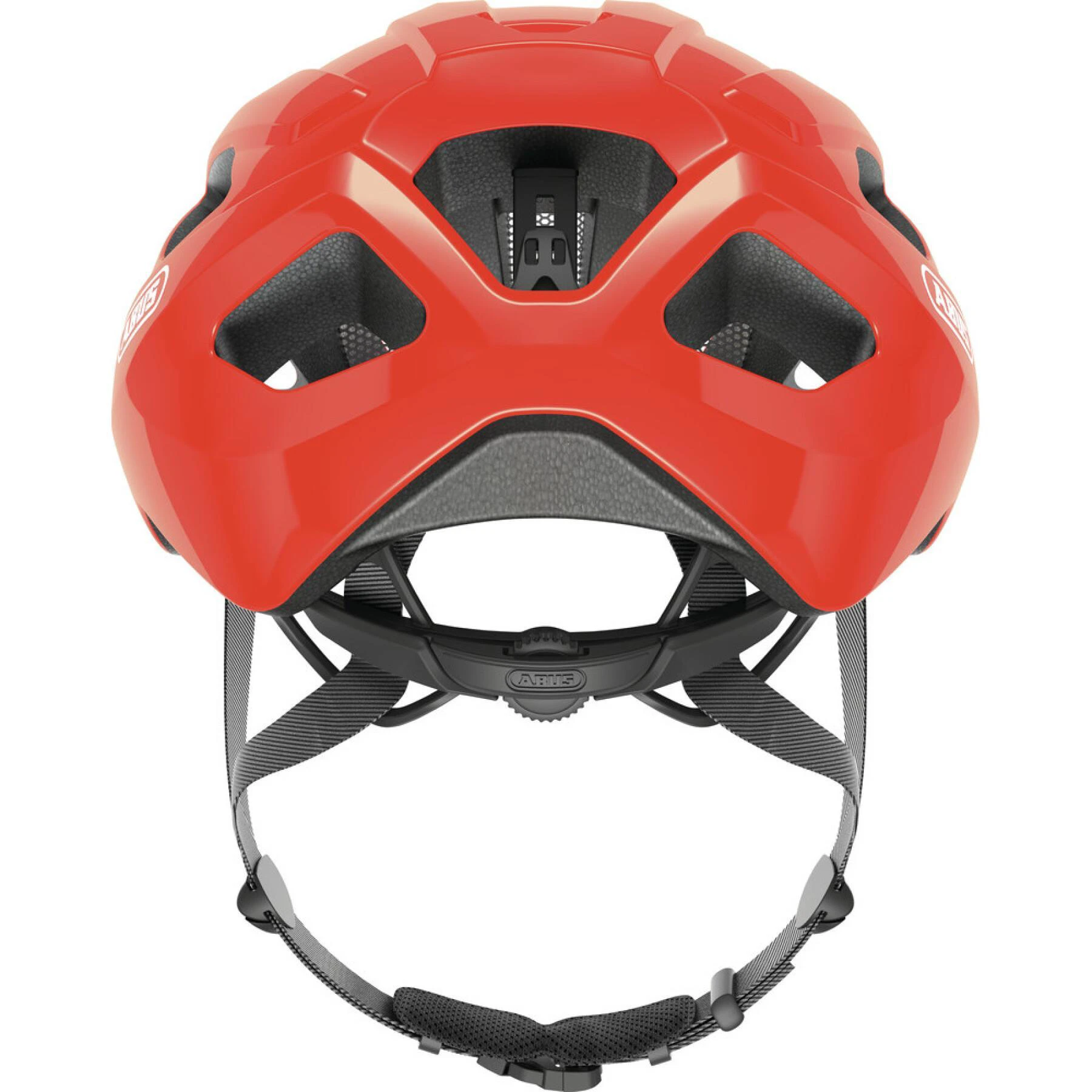 10. Abus - casca ciclism copii Macator helmet - rosu intens