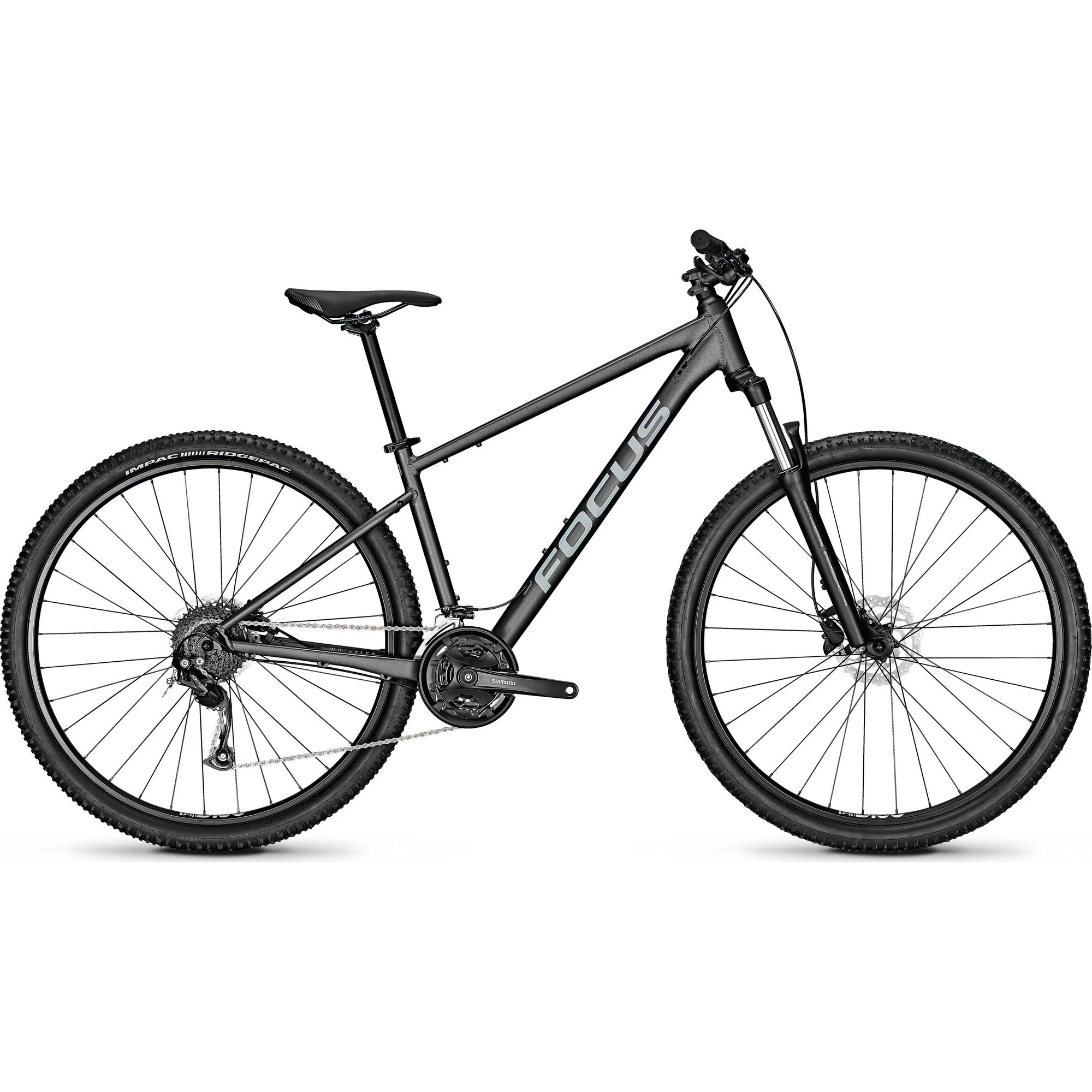 1. Focus Whistler 3.6 - bicicleta MTB hardtail 29" - 2024 - gri
