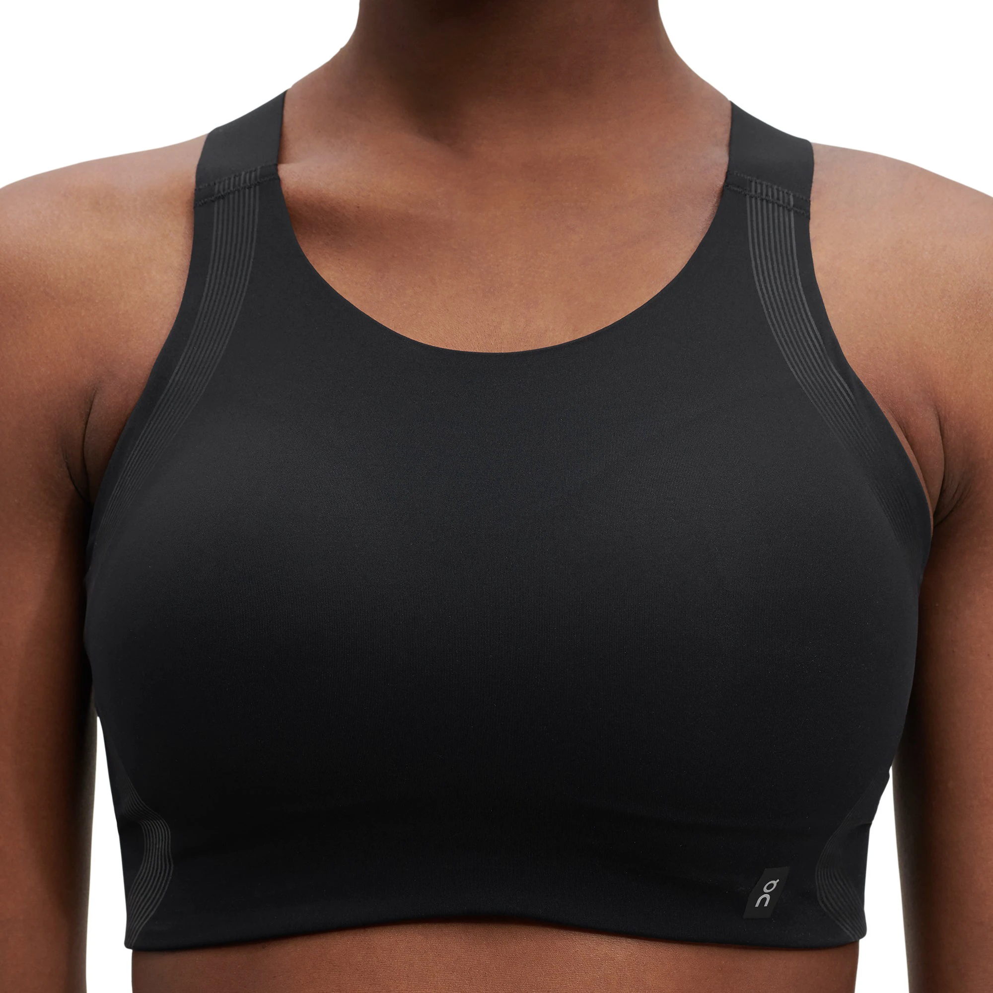2. On Cloud - bustiera sport femei Performance Bra - negru