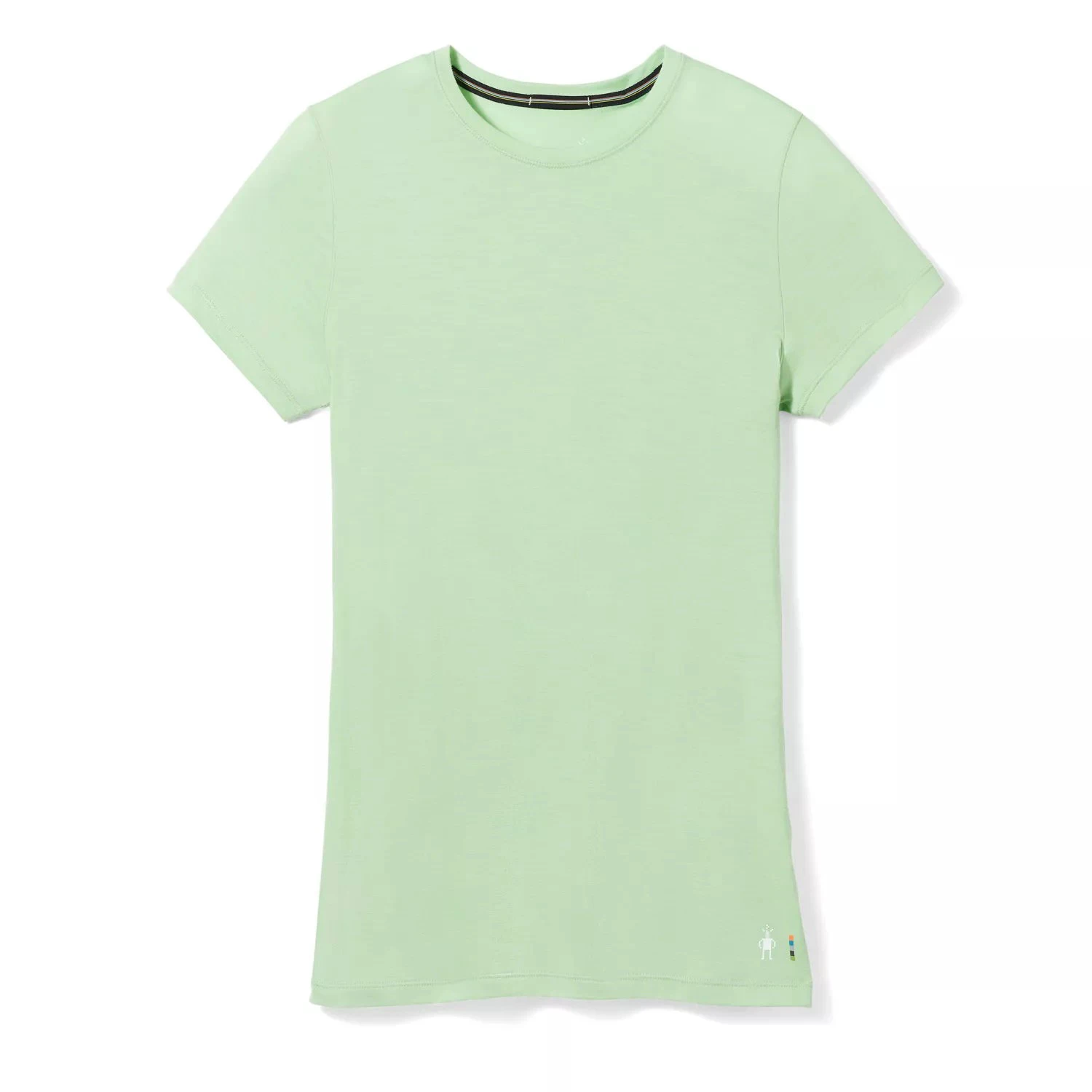 4. Smartwool - tricou sport femei maneca scurta Merino Short Sleeve W Tee - verde deschis fistic