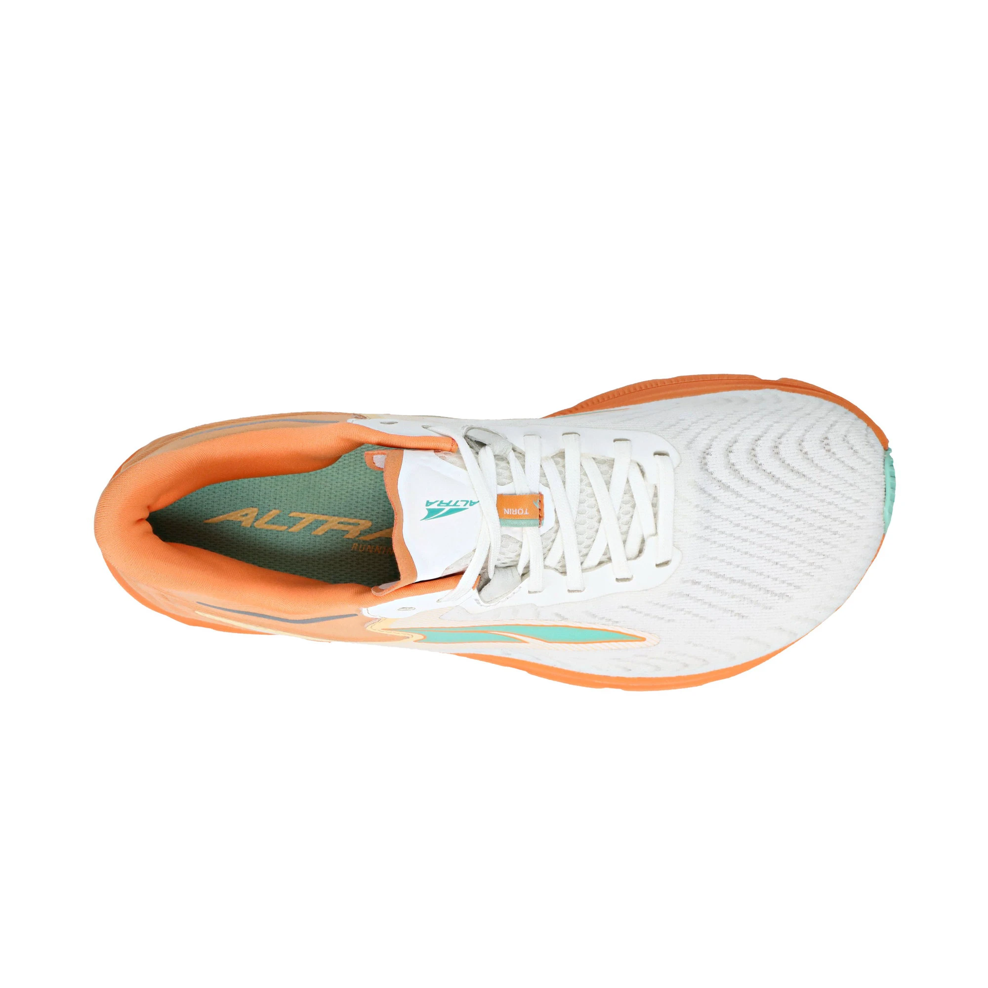 3. Altra - pantofi alergare asfalt - Torin 6 W - alb-portocaliu
