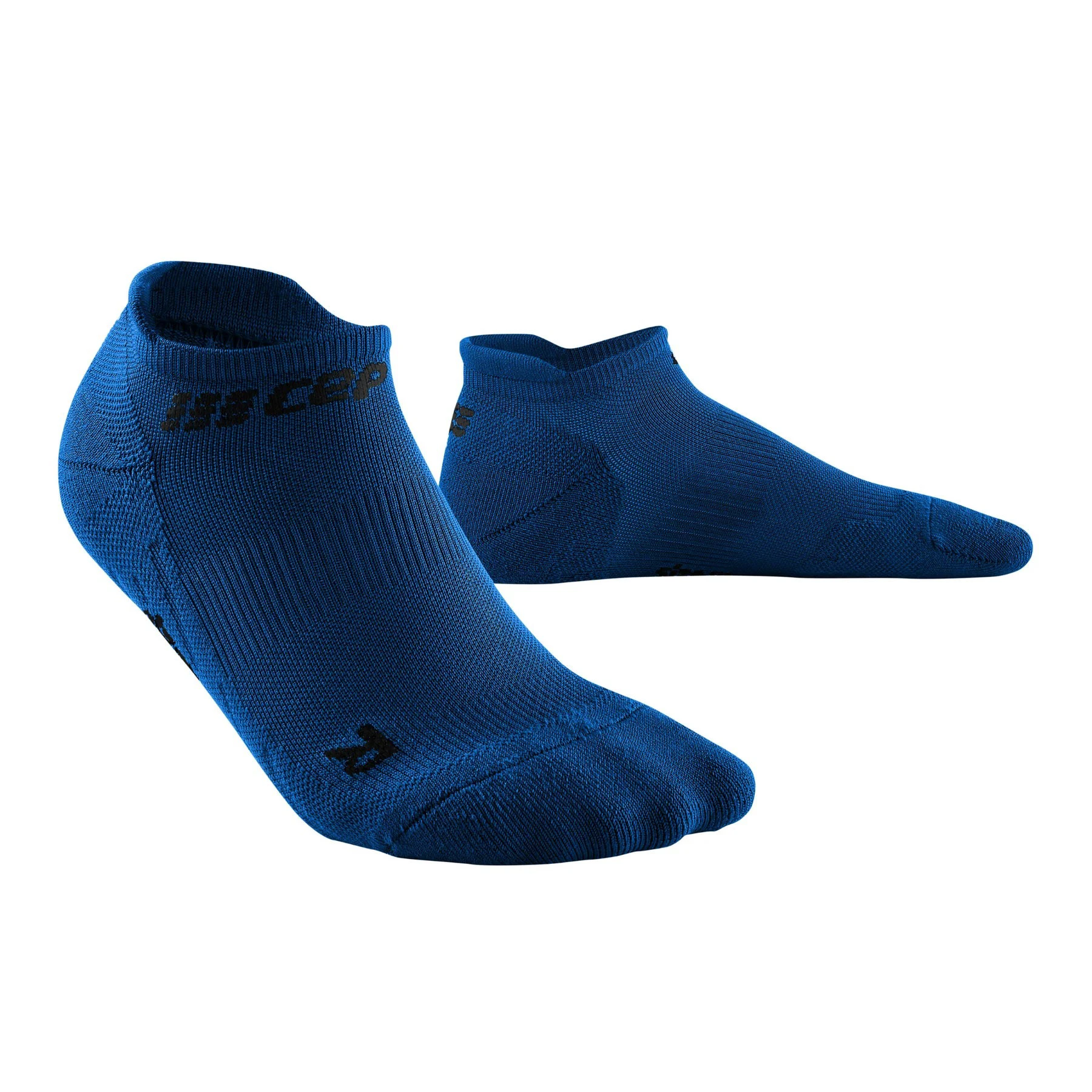 1. CEP - Sosete de compresie femei model sub glezna The Run Socks No Show W socks - albastru