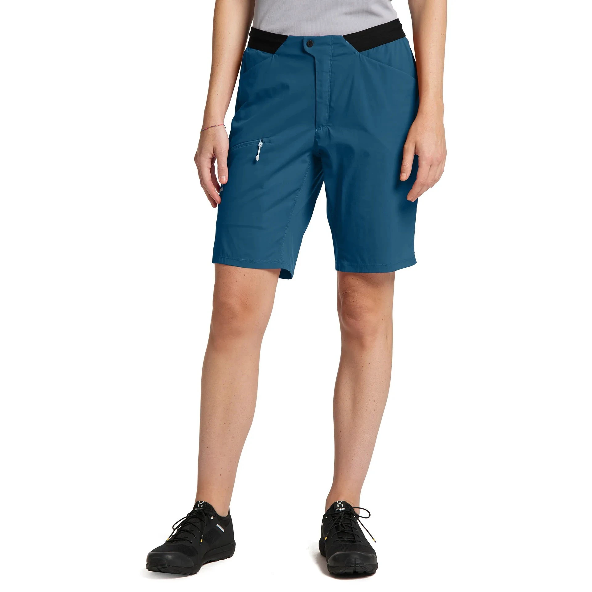 1. Haglofs - Pantaloni scurti drumetie femei L.I.M Fuse shorts - albastru inchis ocean