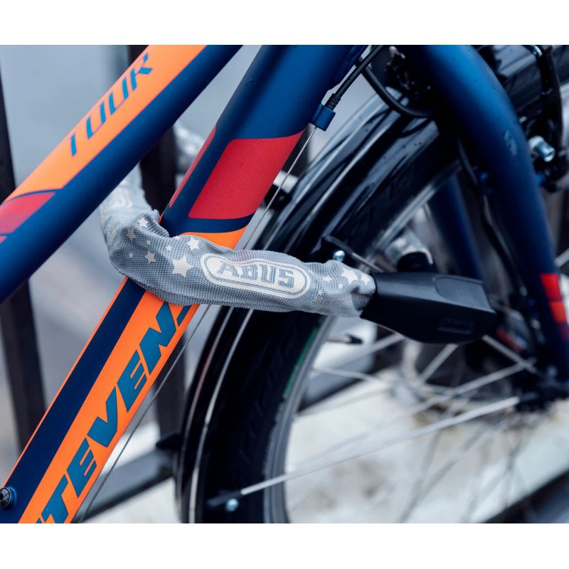 4. Abus - antifurt bicicleta - lant cu cheie - Catena - 6806K/85 - negru