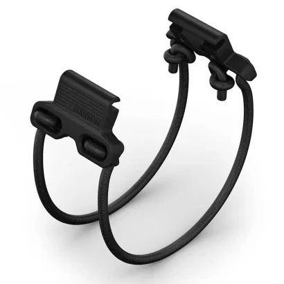1. Garmin - bratara elastica - Bungee Band 22 - negru