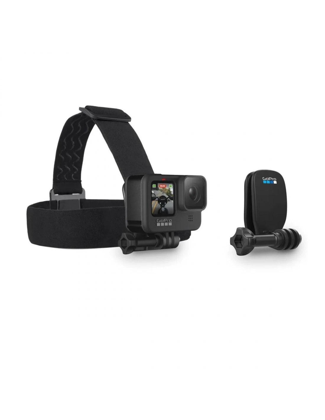 1. GoPro - Montura cap + prindere clema