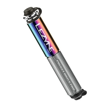 1. Lezyne - mini pompa - Hand Pump Pocket Drive Pro - 160 psi | 11 bar - neo metallic | silver - 98g
