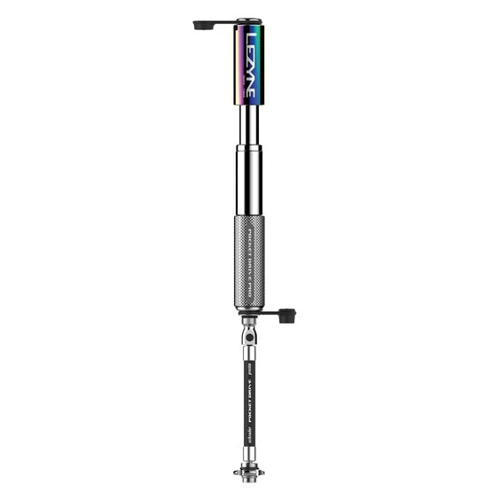 2. Lezyne - mini pompa - Hand Pump Pocket Drive Pro - 160 psi | 11 bar - neo metallic | silver - 98g