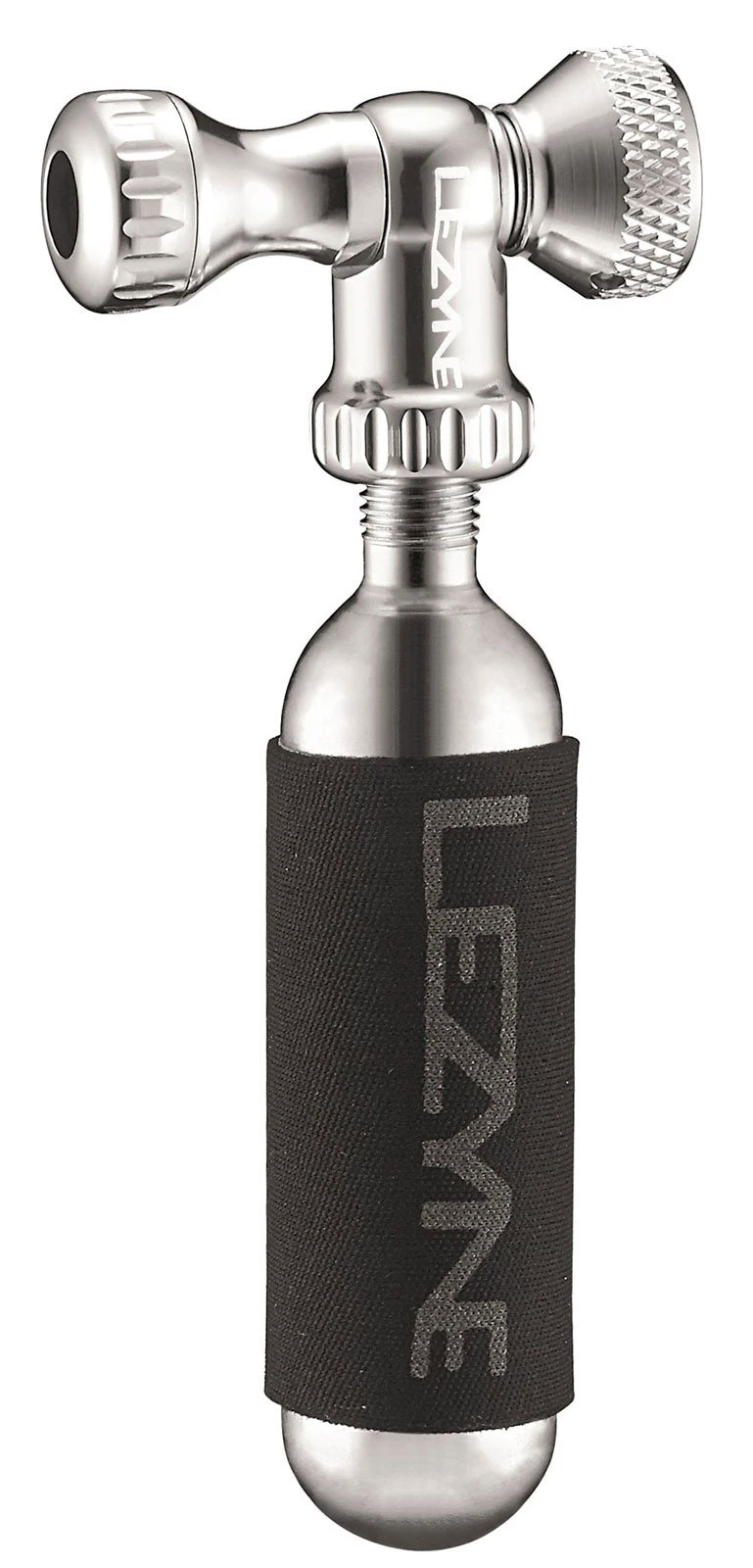 1. Lezyne - mini pompa CO2 - argintiu - 16g