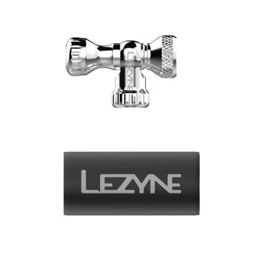 2. Lezyne - mini pompa CO2 - argintiu - 16g