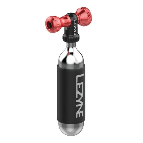 1. Lezyne - mini pompa CO2 - rosu - 25g