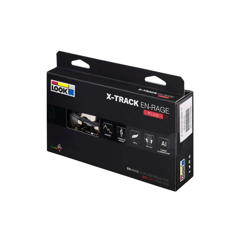 4. Look - Pedale MTB Enduro X-TRACK EN-RAGE + Ti - negru