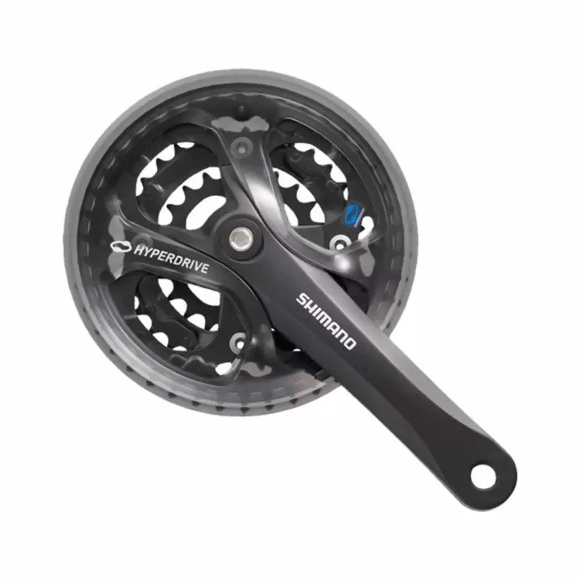 1. Shimano - AceRA - - angrenaj pedalier - FC-M361-L - 48x38x28T - 7/8 vit - brat 175mm