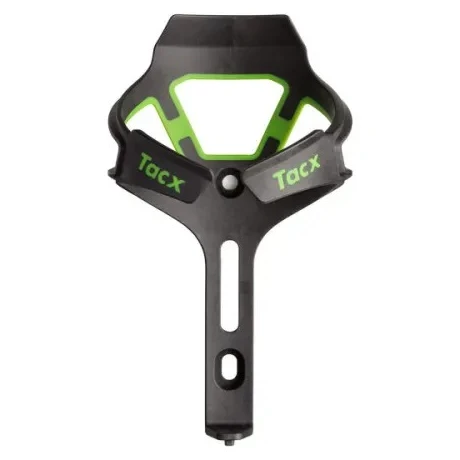 1. Tacx - suport bidon - Ciro - negru/matt green