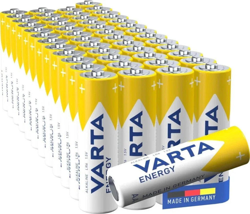 1. Varta - set baterii AA - Energy - 50 buc