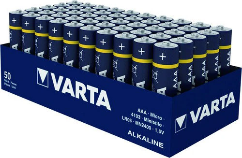 1. Varta - set baterii AAA - Energy - 50 buc