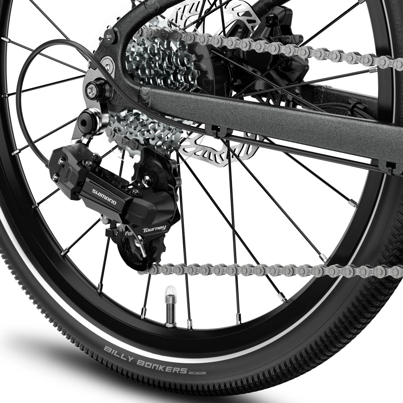 5. Bicicleta copii Woom 4 Explore cu roti 20" rosu Woom Red