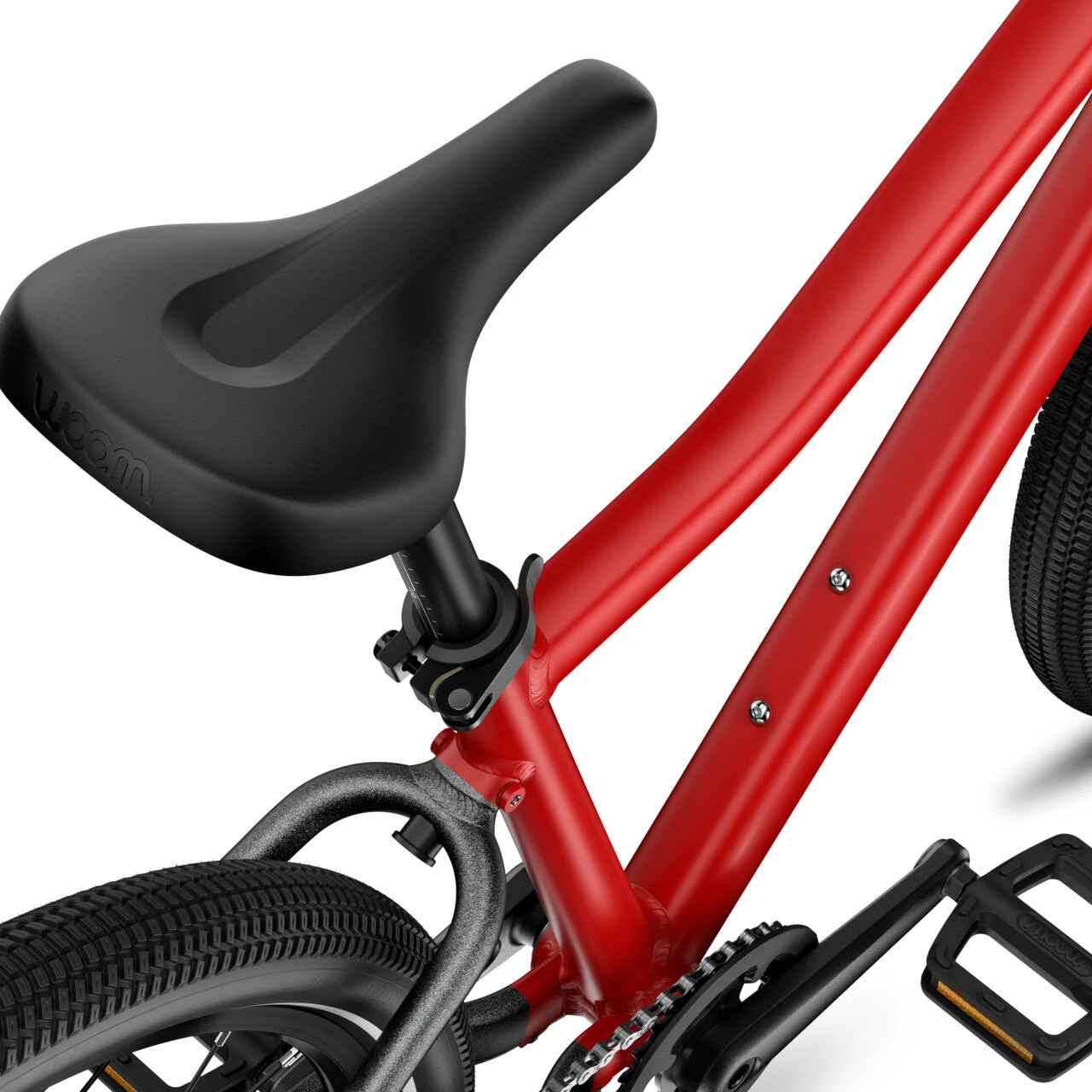 6. Bicicleta copii Woom 4 Explore cu roti 20" rosu Woom Red