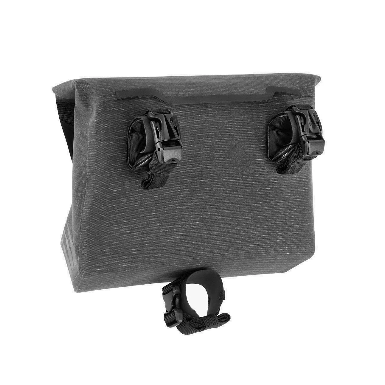 2. Apidura - geanta mica ghidon bicicleta City Handlebar Pack, capacitate 2 litri - gri inchis negru
