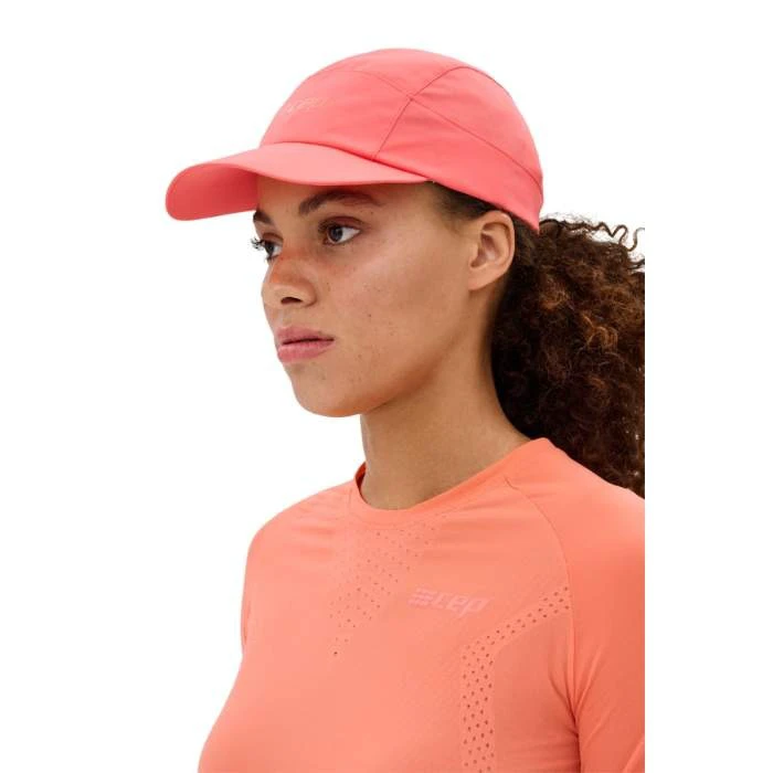2. CEP - sapca alergare - Ultralight Run Cap - Coral