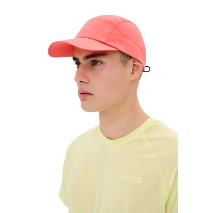 3. CEP - sapca alergare - Ultralight Run Cap - Coral