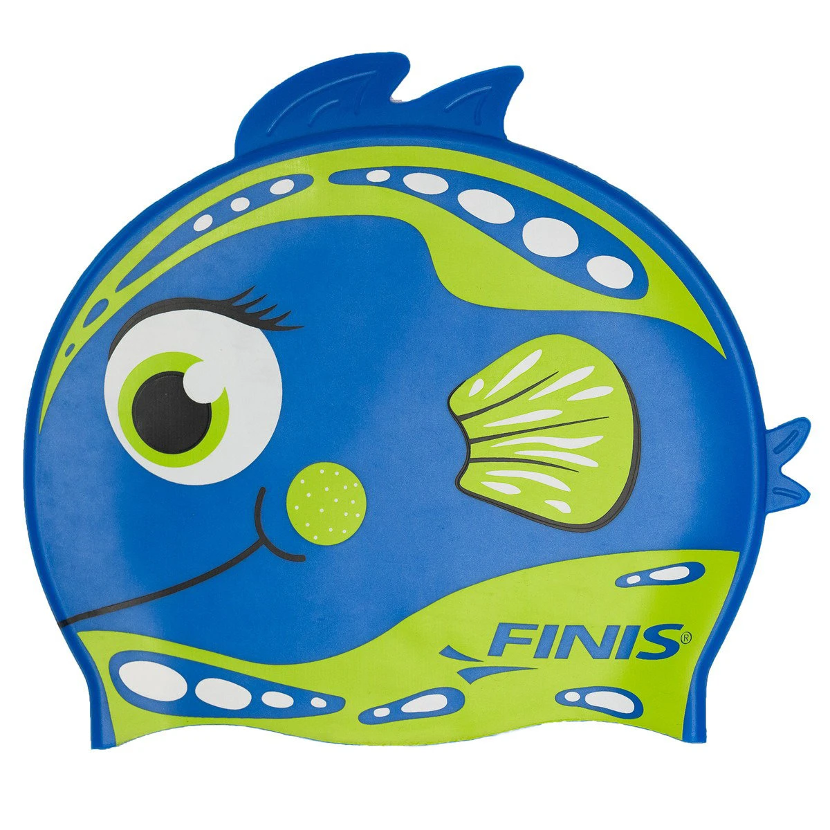 1. Finis - Casca de inot pentru copii - Animal Heads Parrot Fish Blue