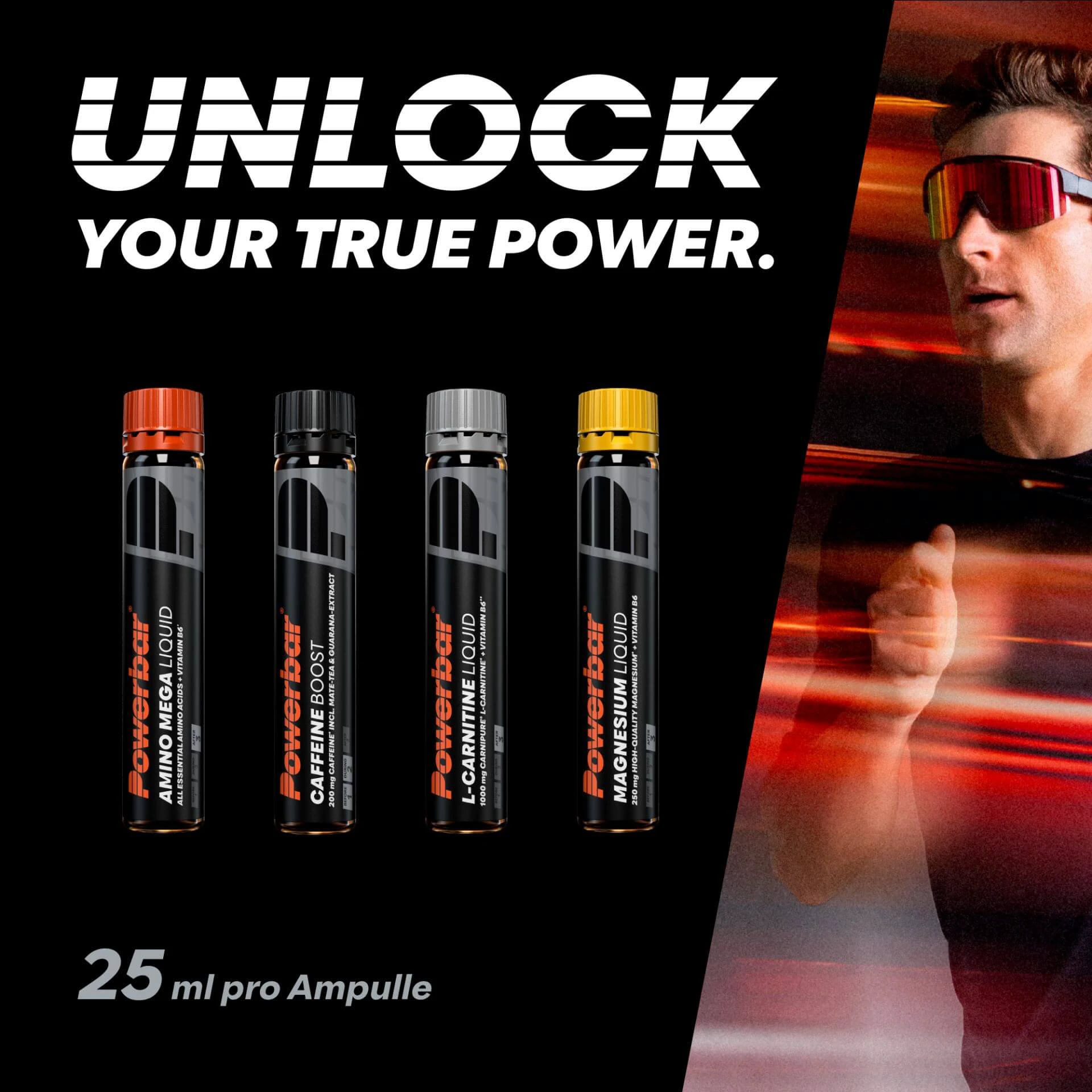 4. Powerbar - fiola aminoacizi black line Amino Mega Liquid new formula - 25ml