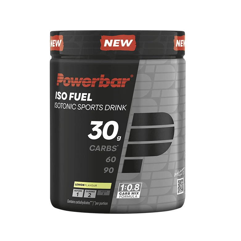 1. Powerbar - pudra izotonica Iso Fuel, aroma lamaie - bidon 600g