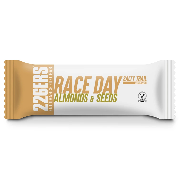 1. Baton energizant 226ers Race Day Bar Salty Trail 40g - migdale și semințe