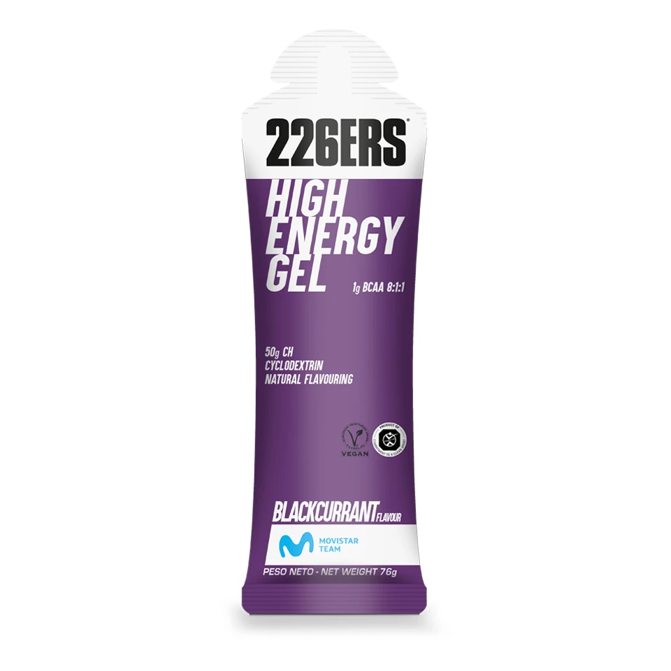 1. 226ers - gel energie - High Energy Gel - coacaze negre - 76g