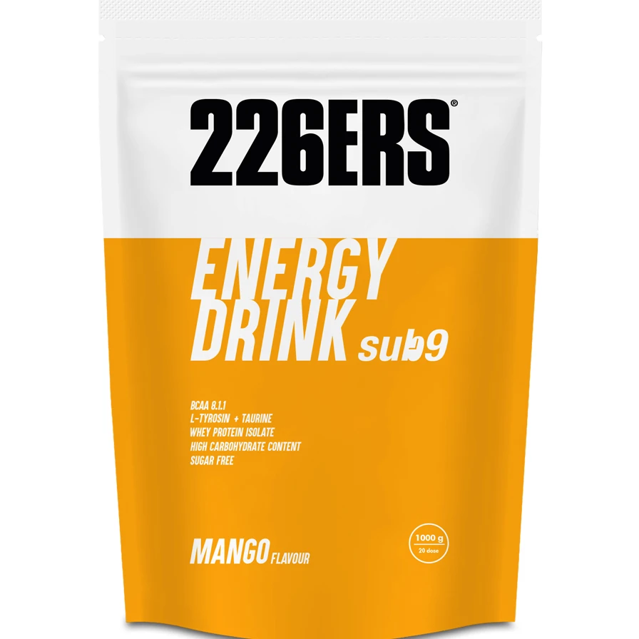 1. Băutură energizantă 226ers SUB9 Energy Drink 1kg - mango