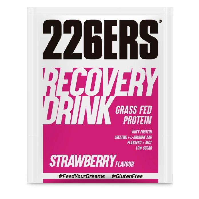 1. 226ers - plic pudra recuperare - recovery drink - capsuni - 50gr