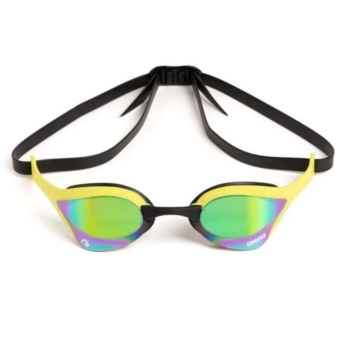 1. Arena - ochelari inot - Cobra Ultra Swipe Mirror - Emerald | Cyber | Lime