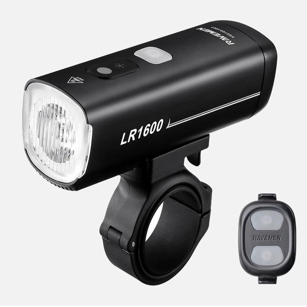 1. Far RAVEMEN LR1600 USB 1600 lumeni - Negru
