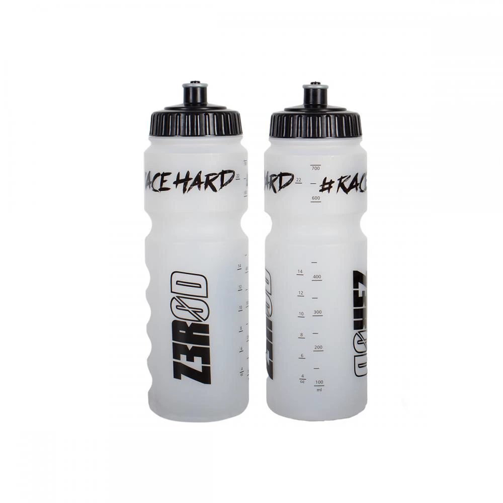 5. Z3R0D - recipient apa alergare (bidon apa) 750ml - transparent negru