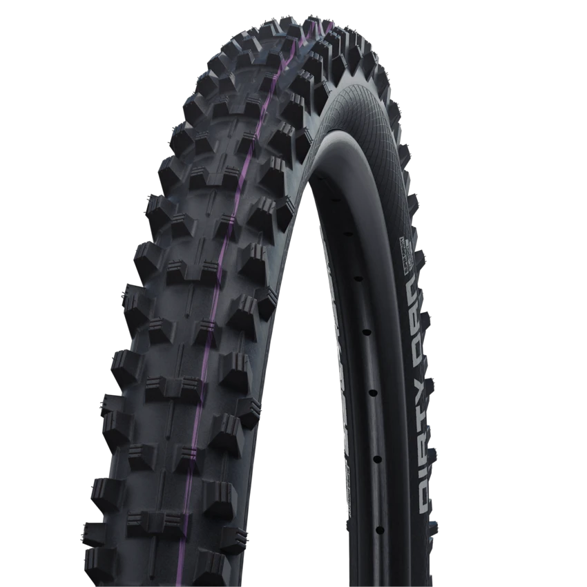 4. Cauciuc SCHWALBE Dirty Dan - 29x2.35 (60-622) HS417 B/B-SK, Super Downhill, Addix Ultra Soft - TLE Pliabil