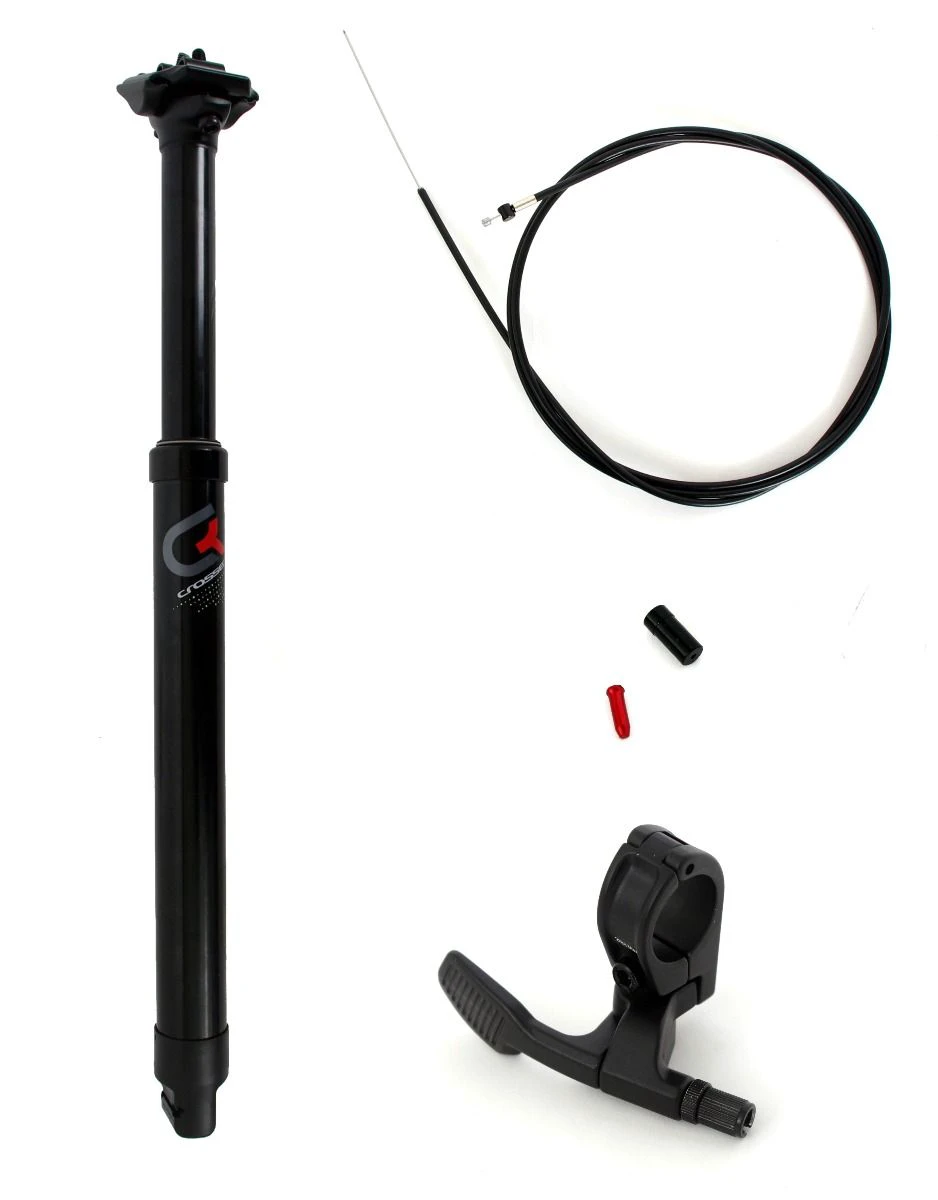 6. Tija sa telescopica CROSSER SP2038 31.6x426mm, cursa 125mm - Black