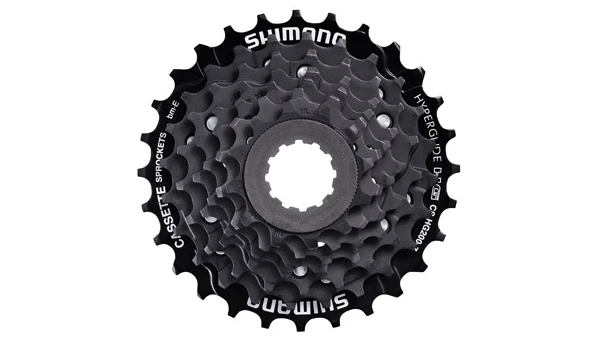 2. Pinioane SHIMANO Tourney CS-HG200-7 - 7 Viteze, 12-28T | Caseta