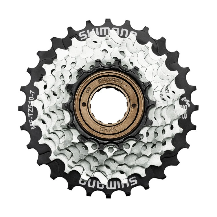 1. Pinioane SHIMANO Tourney MF-TZ510-7 - 7 Viteze, 14-28T | Filet