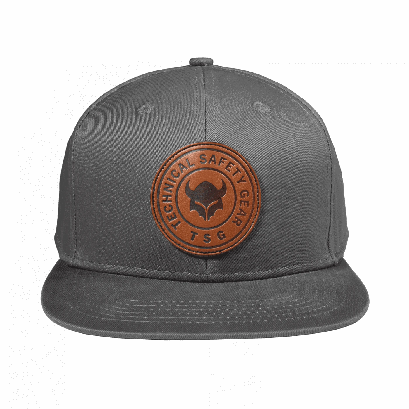 2. Sapca TSG Snapback - Leather Label Grey