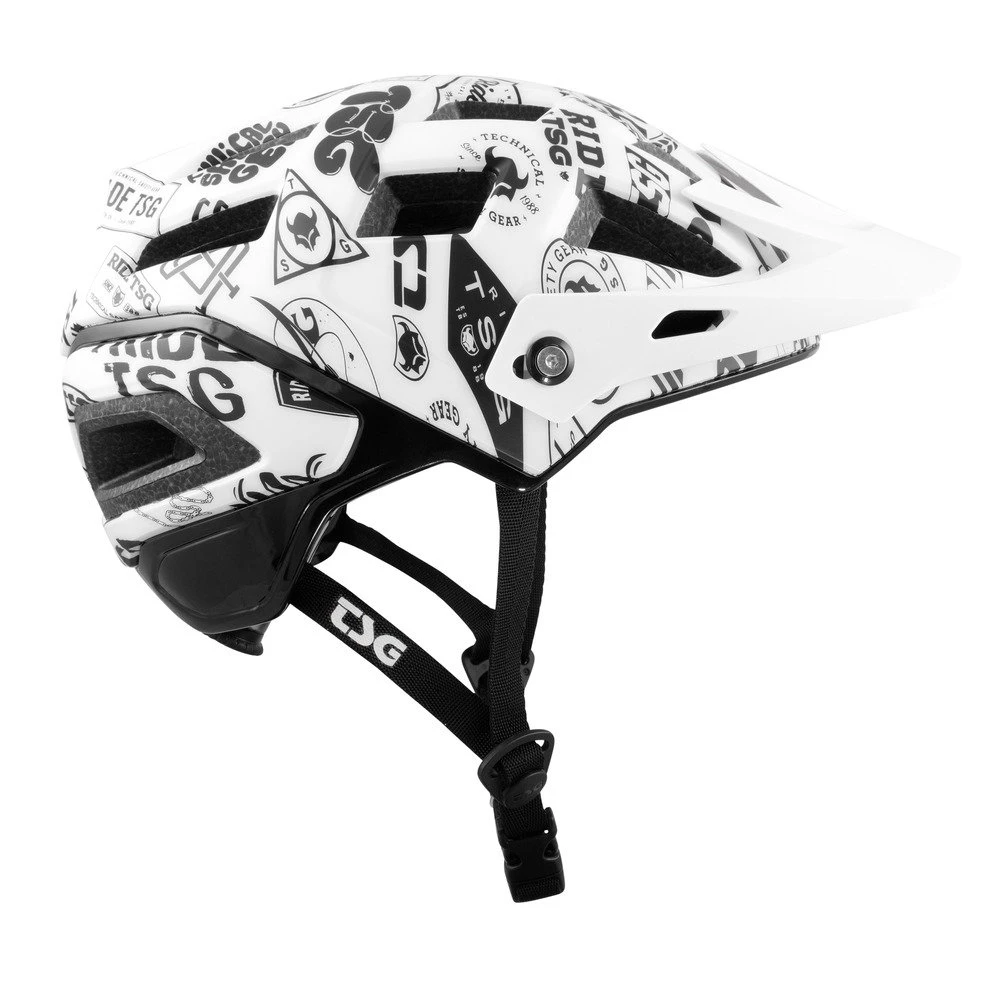 4. Casca TSG Scope Graphic Design - White Sticky L/XL
