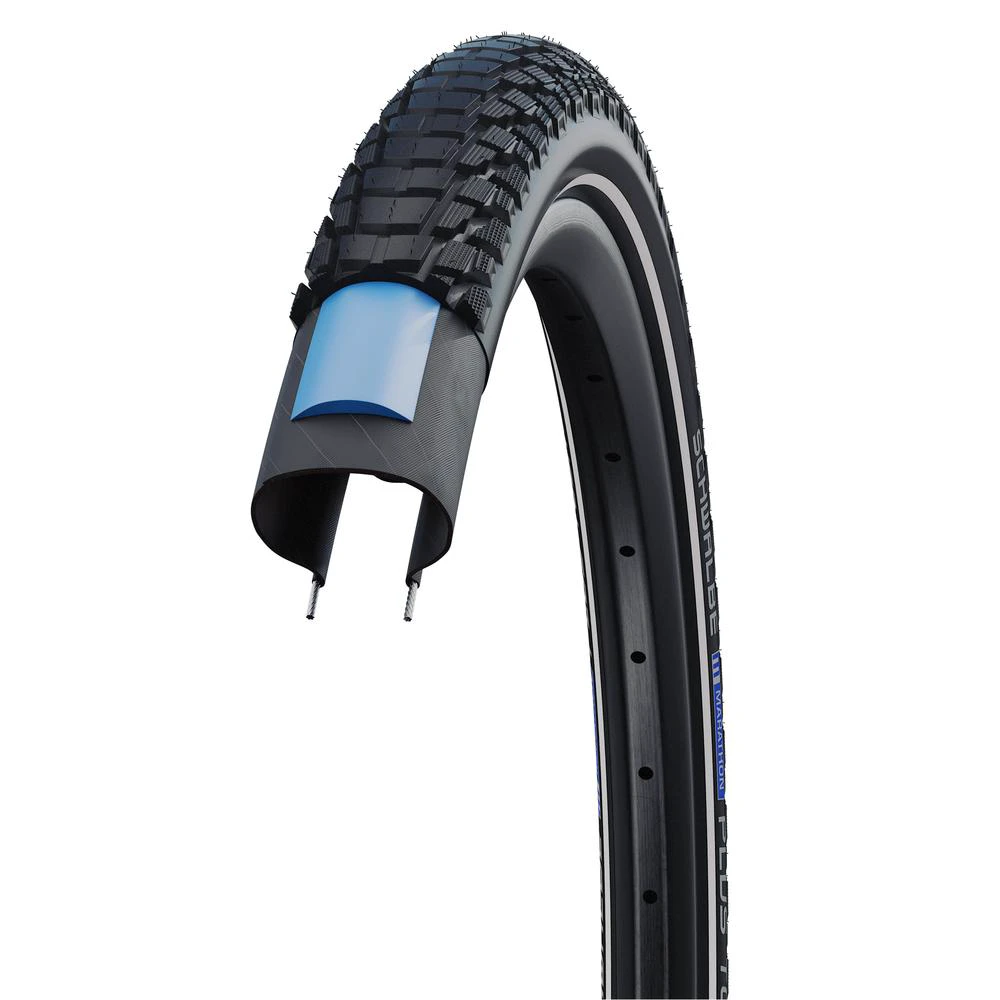 4. Cauciuc SCHWALBE Marathon Plus Tour - 28x1.50 700x38C (40-622) HS619 B/B+RT Addix - Sarma