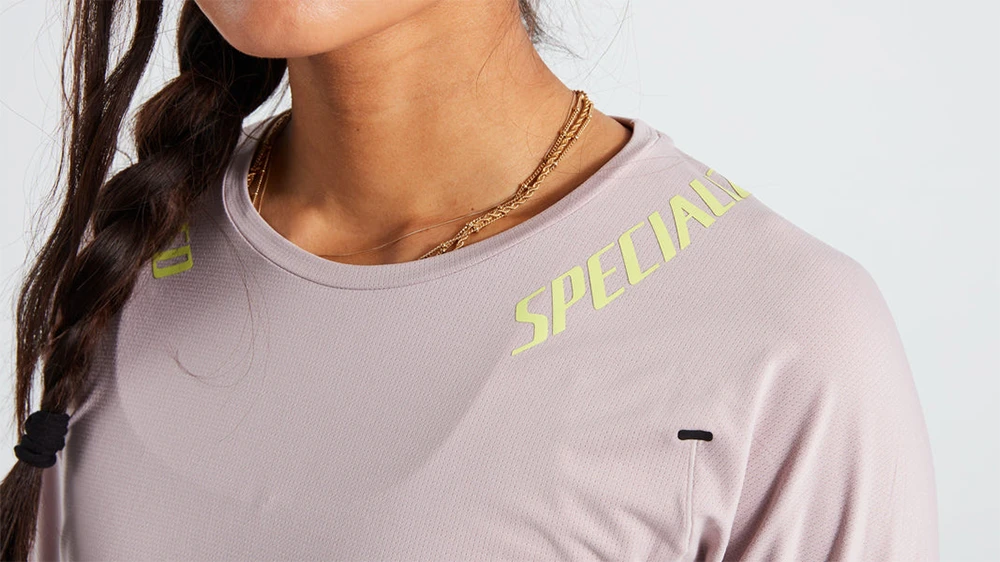 5. Tricou SPECIALIZED Women's Trail Air LS - Clay