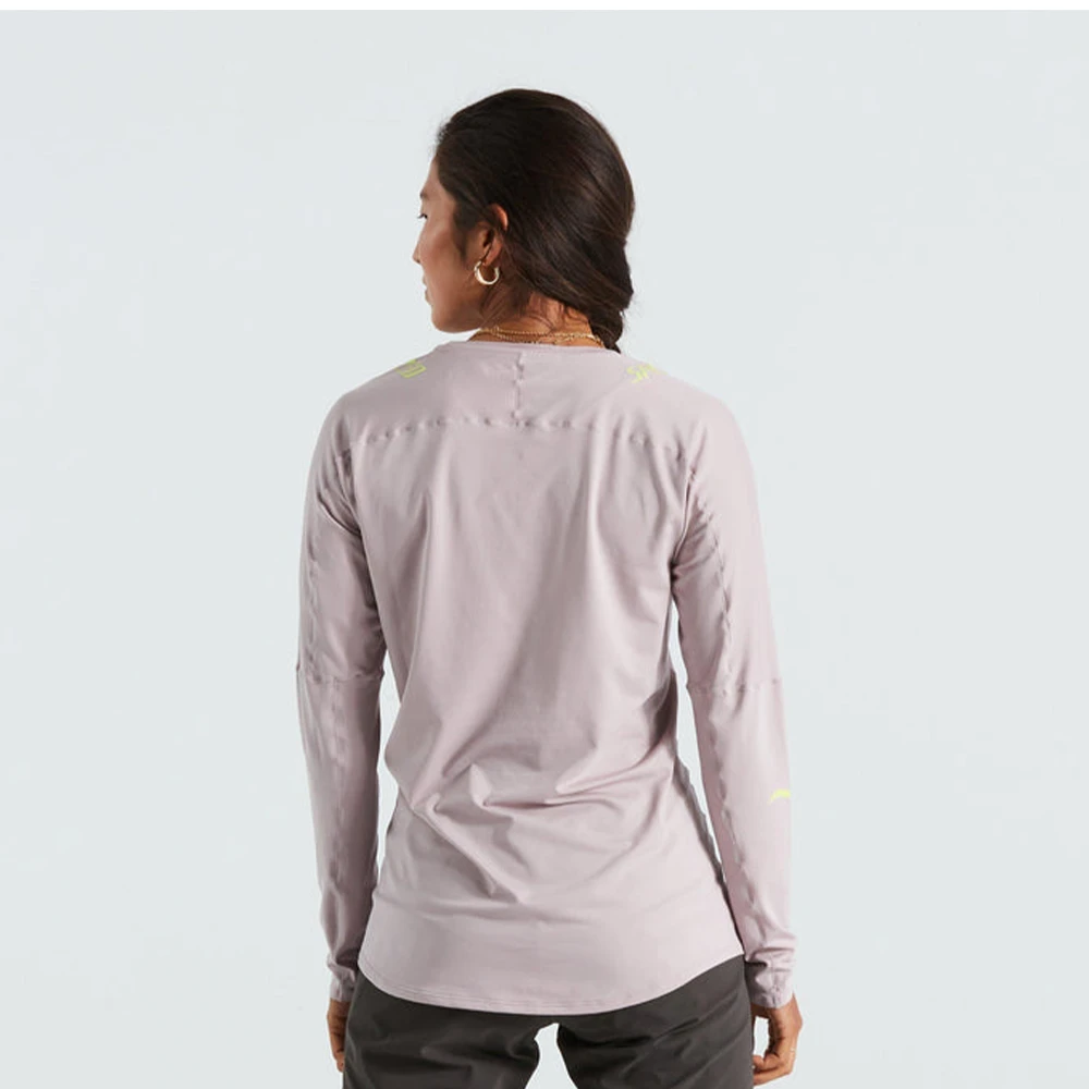 4. Tricou SPECIALIZED Women's Trail Air LS - Clay